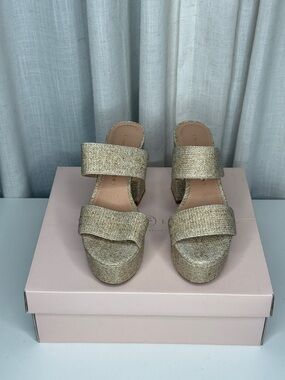 Woven Platform Sandals - Chinese laundry